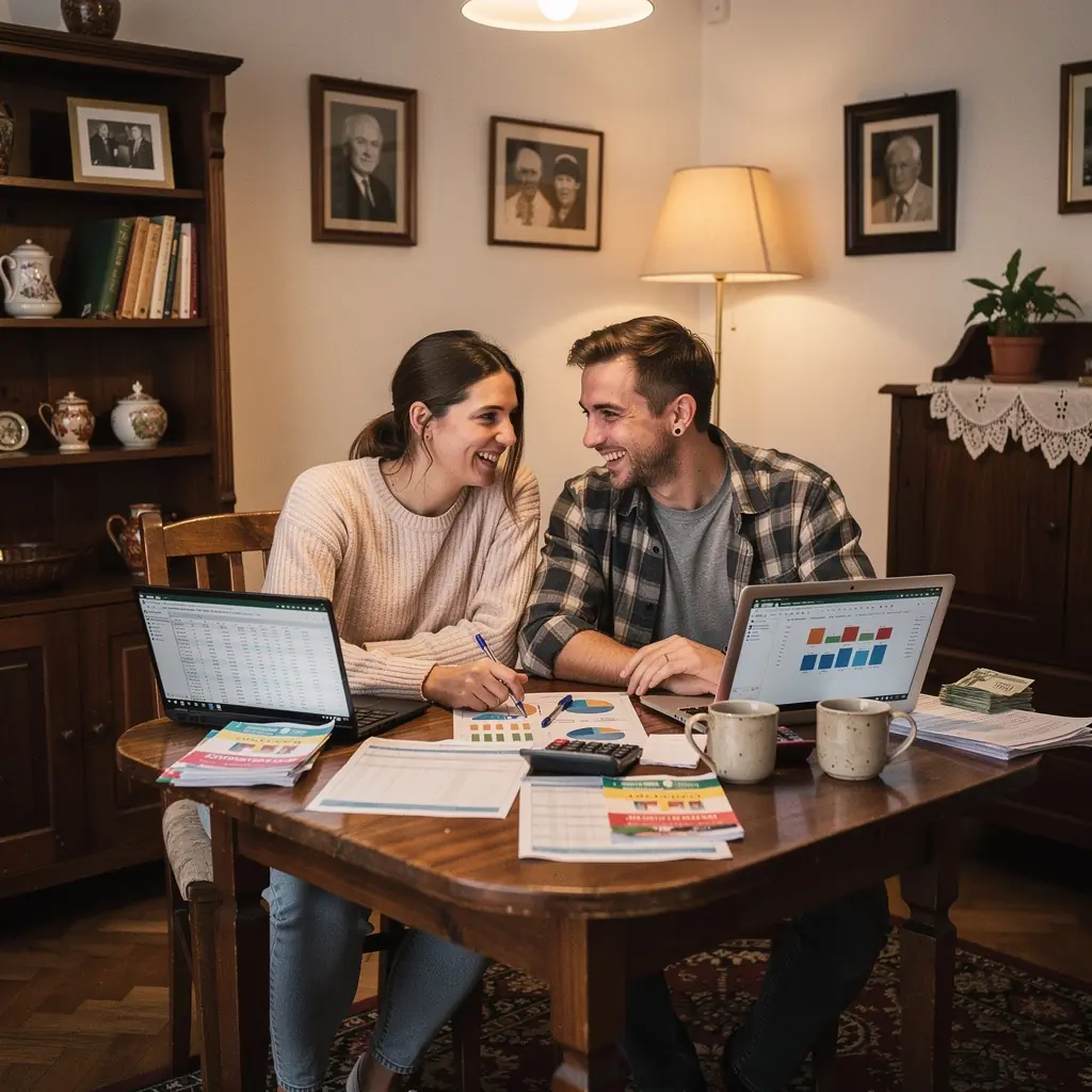 Szakértői tanácsok a költségvetés újraindításához, írott anyagokkal.