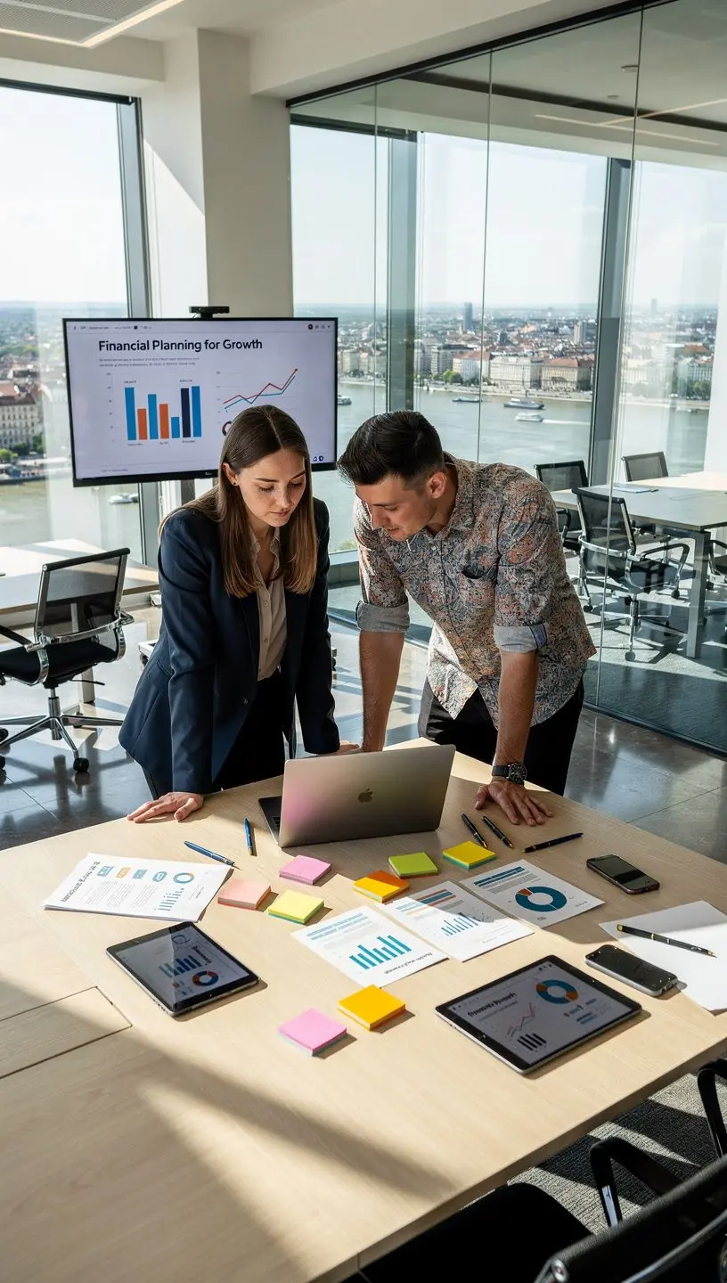 Felnőttek pénzügyi képzése, csoportos tanulás során készült fotó.